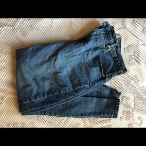 Everlane High-Rise Skinny Jean in Mid Blue